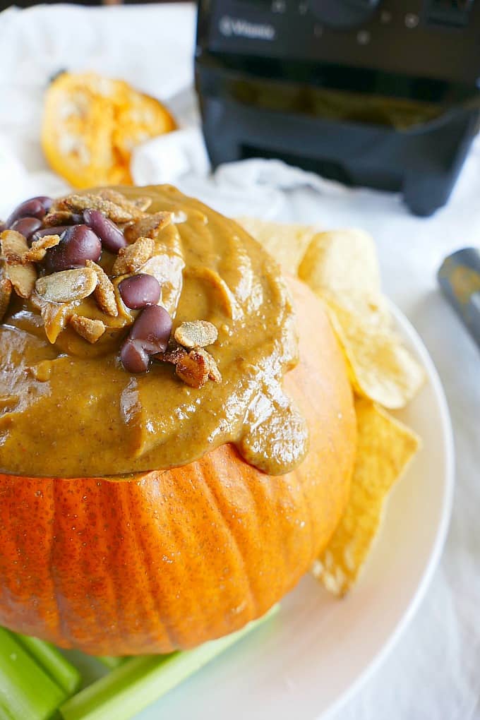 Pumpkin Black Bean Dip