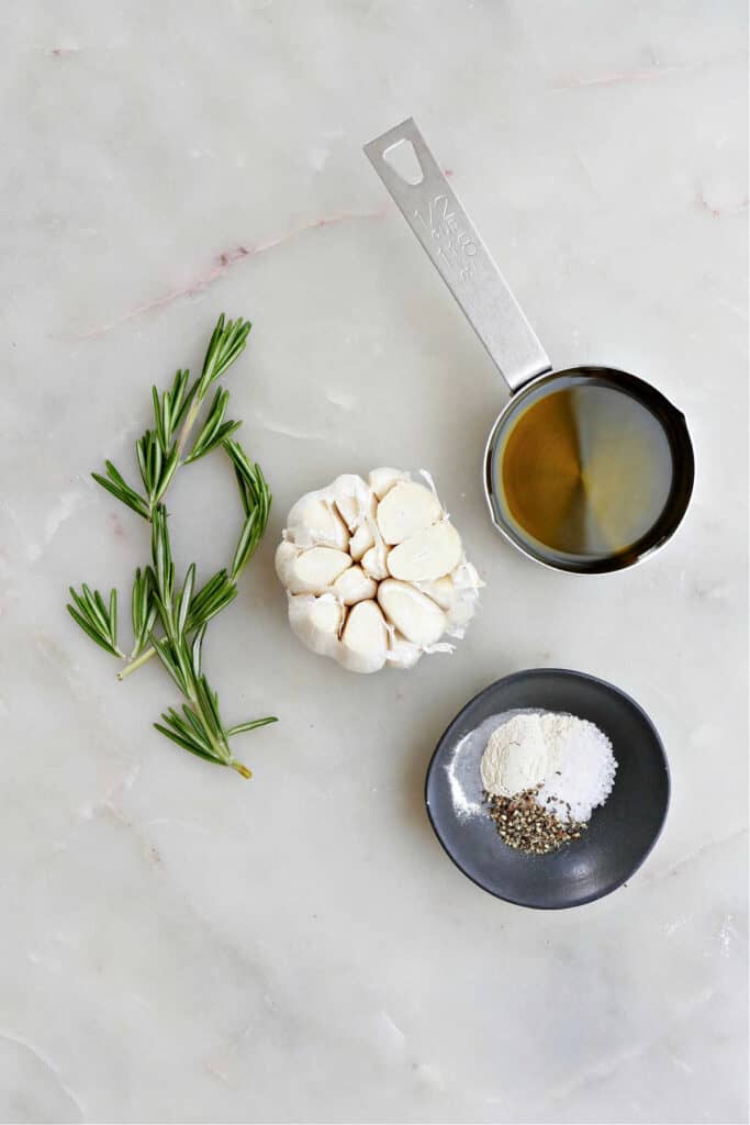 Roasted Garlic Olive Oil for Dipping It's a Veg World After All®