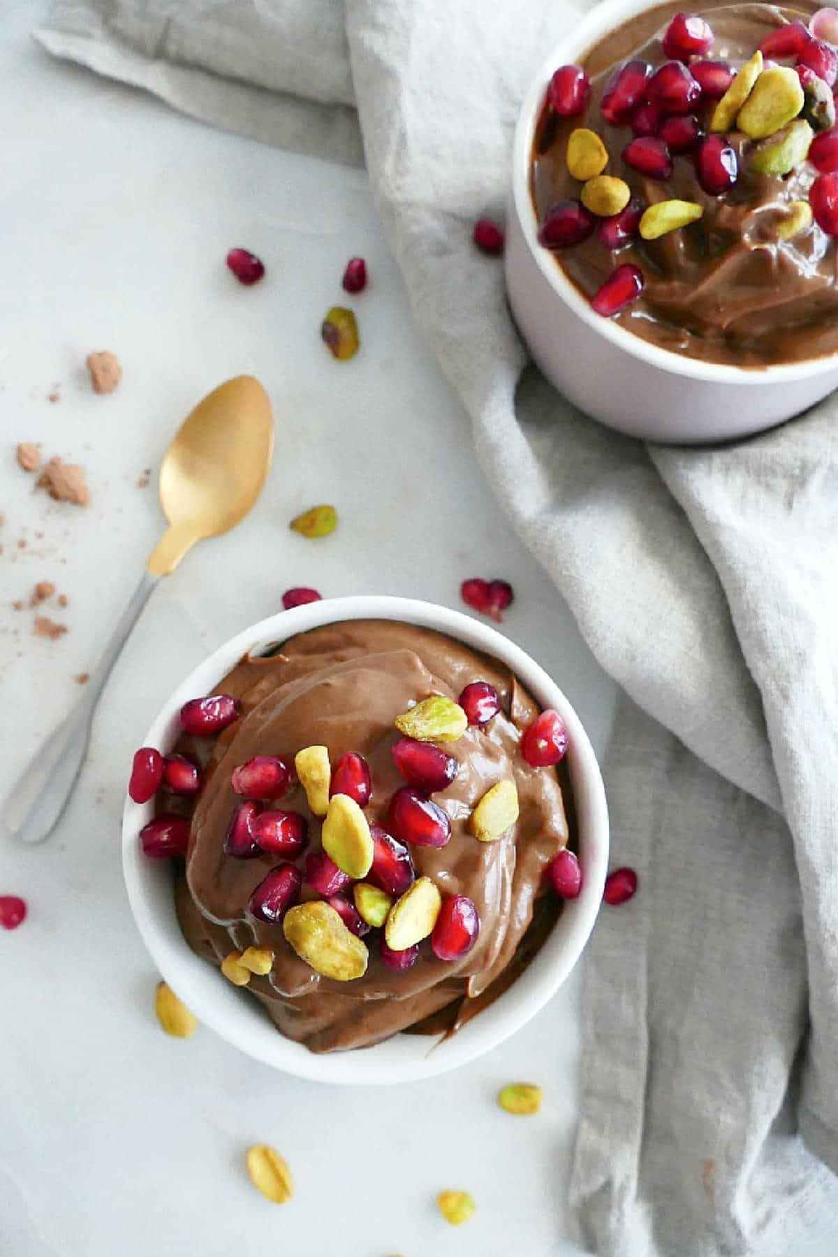 Avocado chocolate mousse