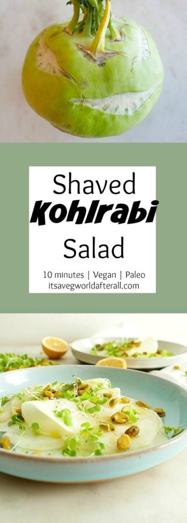 Shaved Kohlrabi Salad