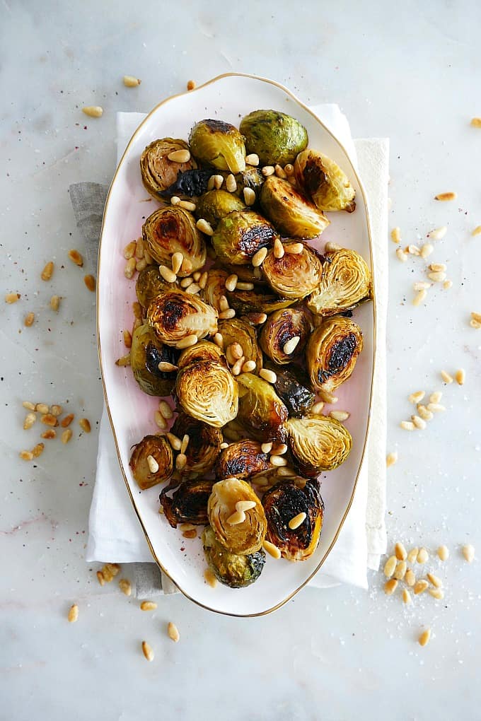 Apple Cider Brussels Sprouts