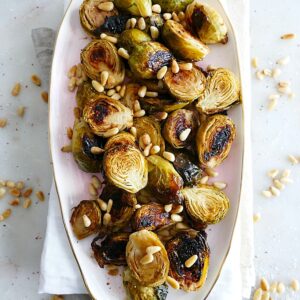 Apple Cider Brussels Sprouts