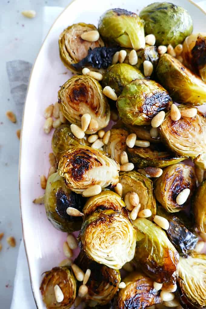 Apple Cider Brussels Sprouts