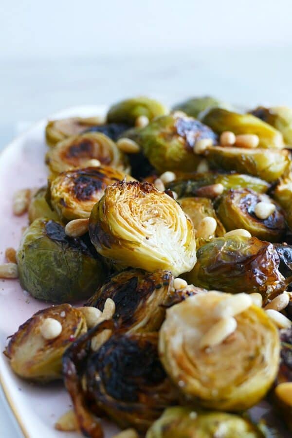 Apple Cider Brussels Sprouts It's a Veg World After All®