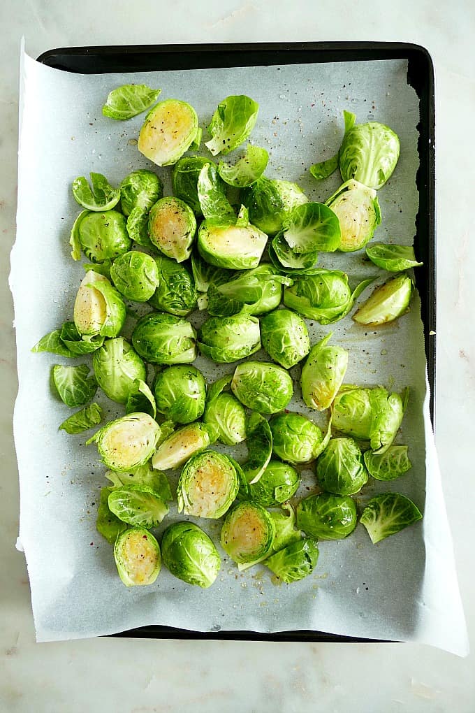 Apple Cider Brussels Sprouts