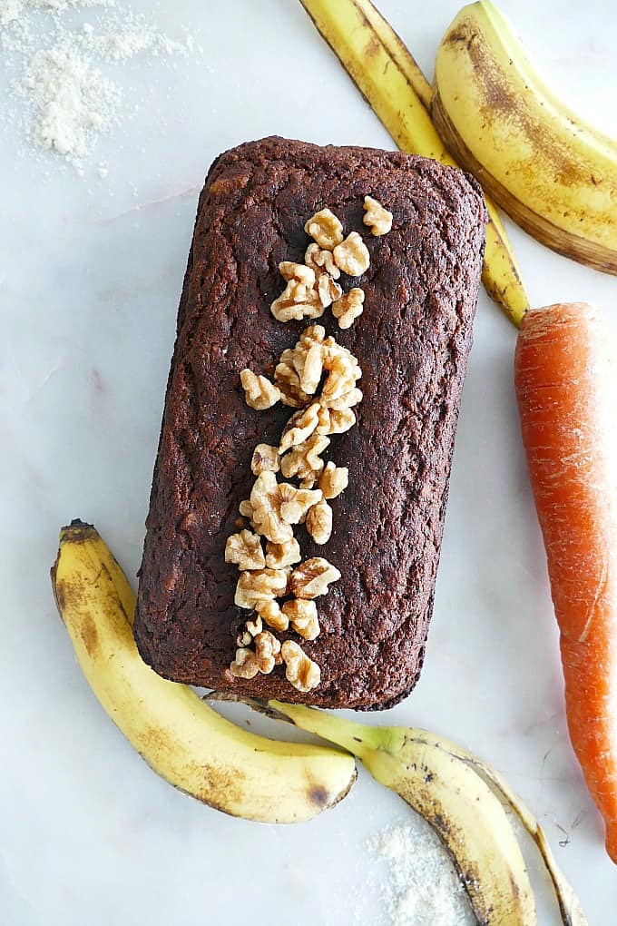 Almond-Infused Banana Bread - Kiwi and Carrot