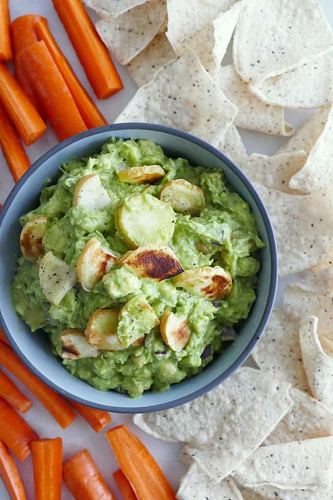 Roasted Parsnip Guacamole