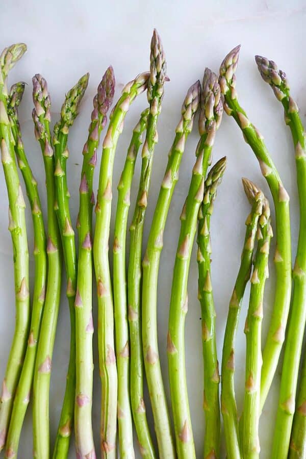 Roasted Sesame Asparagus - It's a Veg World After All®