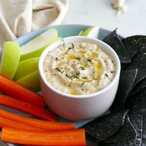 Caramelized Onion White Bean Dip