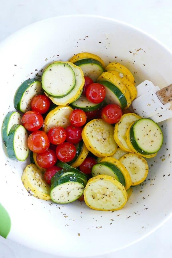 Easy Italian Zucchini Kabobs It's a Veg World After All®