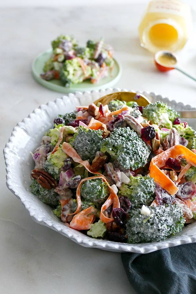 greek yogurt broccoli salad