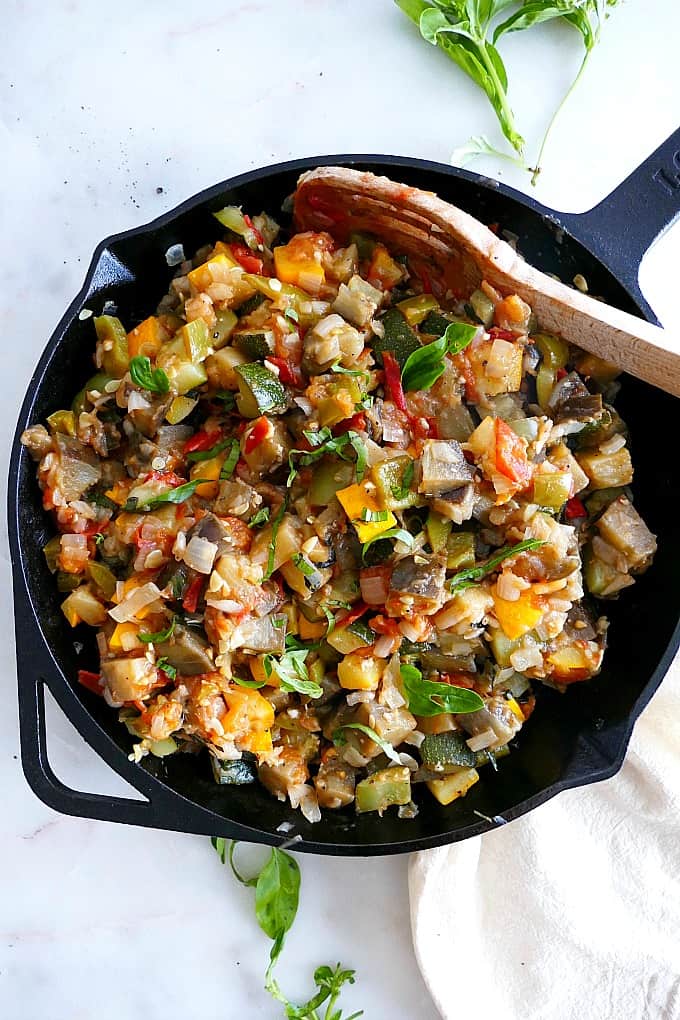 One Pan Ratatouille