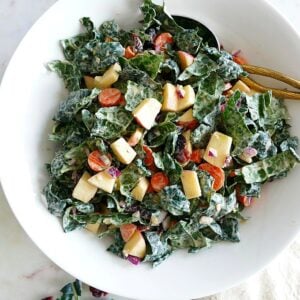 Chopped Kale Salad with Tahini Dressing