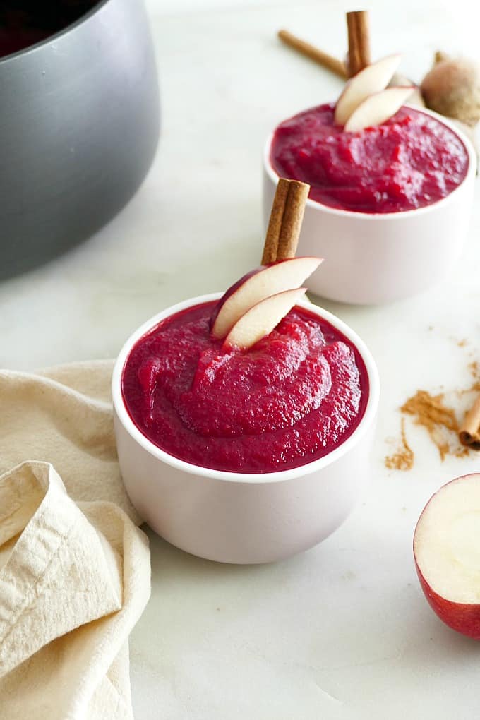 Chopped Beets in Jar, Chopped Carrots in Blender Jar. Beets with