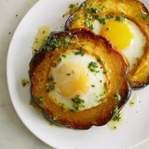 Acorn Squash Eggs