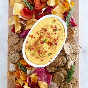 Whipped Butternut Squash Goat Cheese Dip