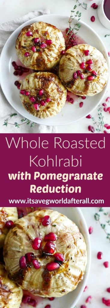 Whole Roasted Kohlrabi