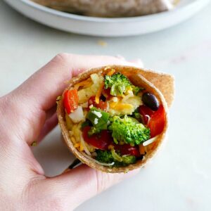 Veggie Breakfast Burritos