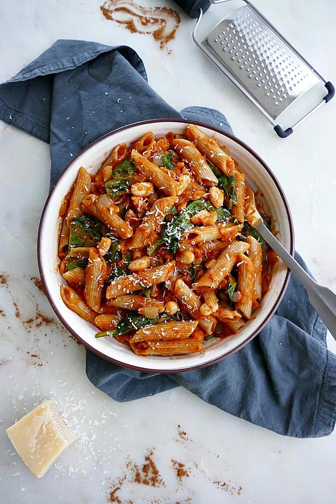 pumpkin tomato pasta