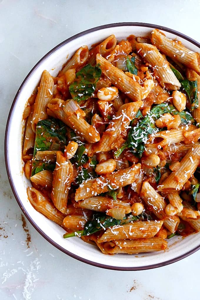 pumpkin tomato pasta