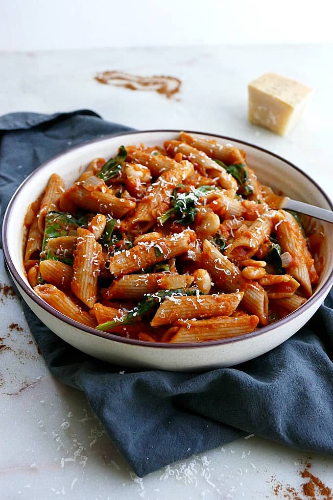 pumpkin tomato pasta