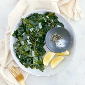 Quick Braised Collard Greens