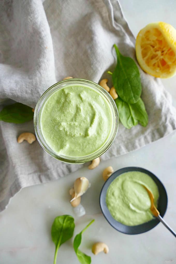 Spinach Cashew Cream