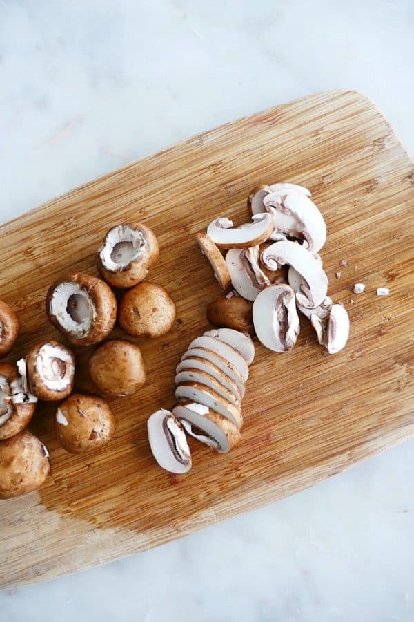 Baby Portobello Mushroom Stir Fry It's a Veg World After All®