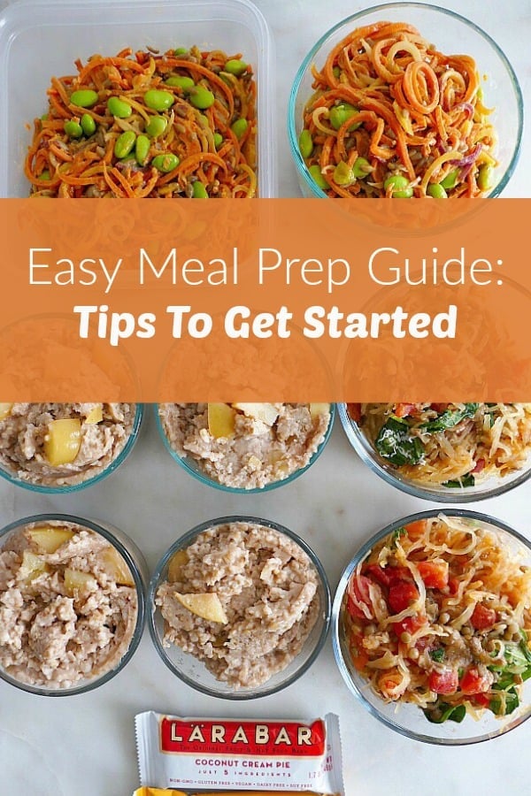 How to Meal Prep — A Beginner's Guide