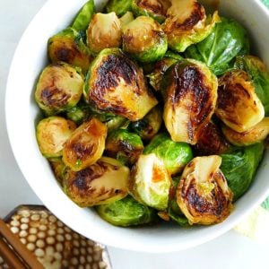 Honey Sriracha Brussels Sprouts