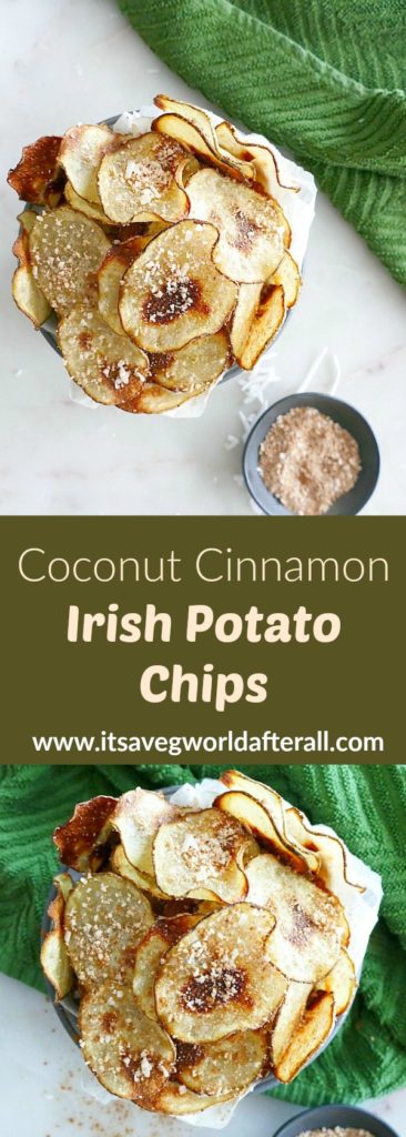 Coconut Cinnamon Irish Potato Chips