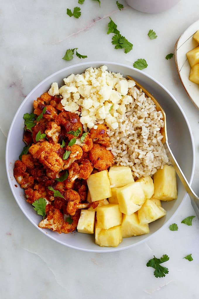 cauliflower al pastor bowls