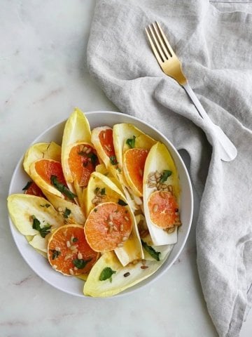 belgian endive orange salad