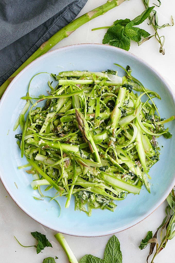 Shaved Asparagus Salad