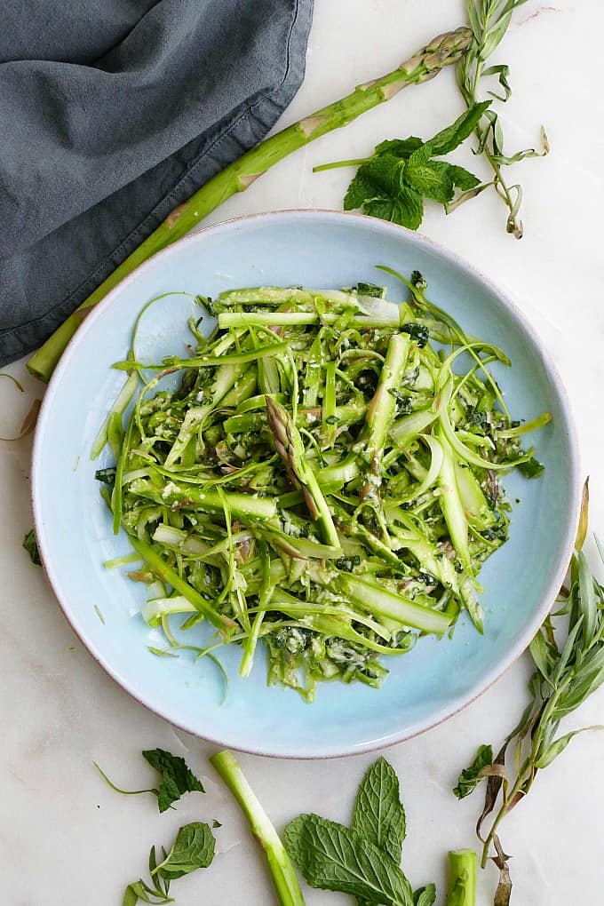 Shaved Asparagus Salad