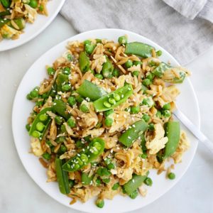 Spring Pea Orzo Fried Rice