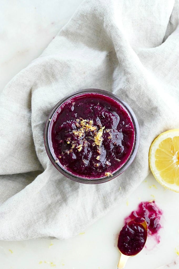 blueberry rhubarb jam