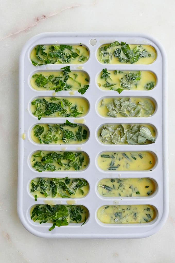 Garlic & Herb Freezer Tray