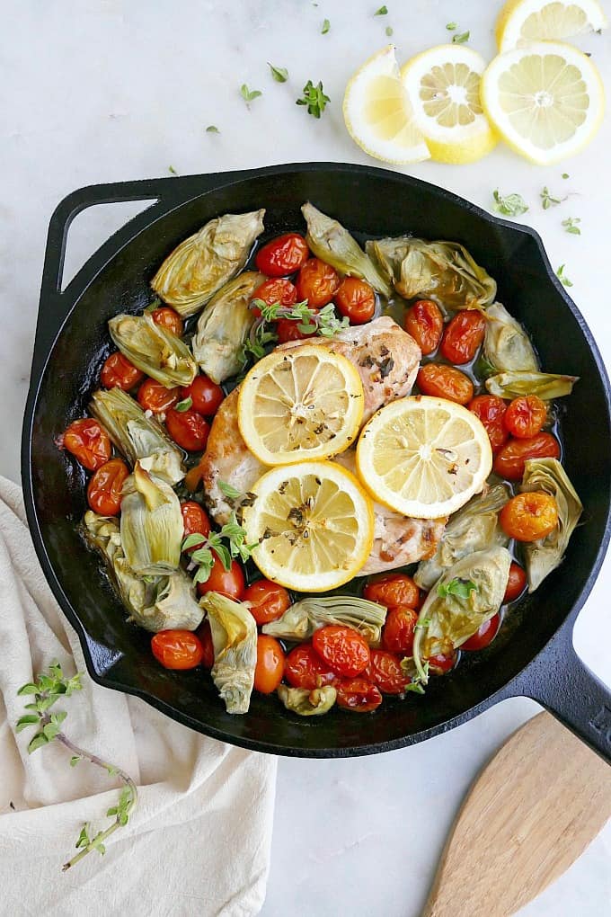 Lemon Artichoke Chicken