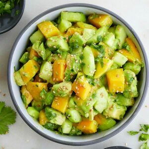 mango cucumber salad