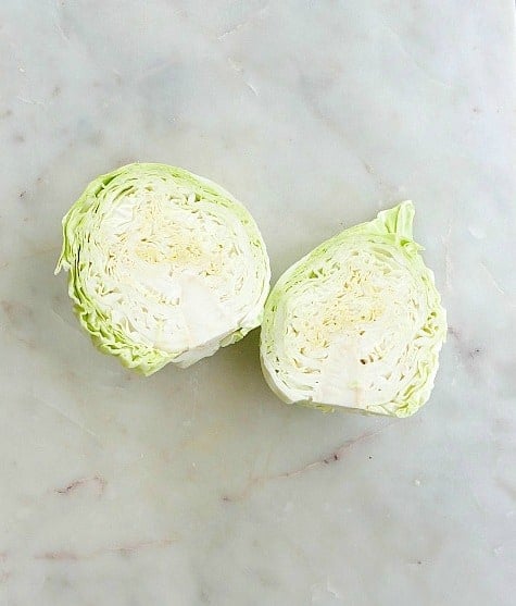 cabbage halves