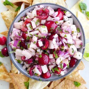 jicama cherry salsa