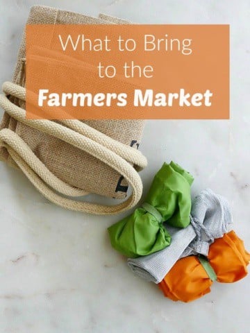 what to bring to the farmers market pin