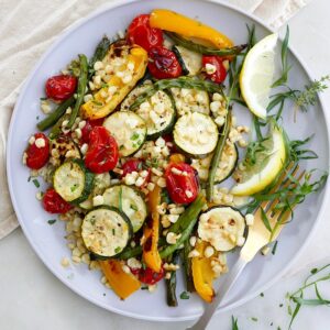 roasted summer vegetables