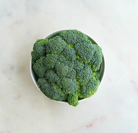 broccoli in a bowl