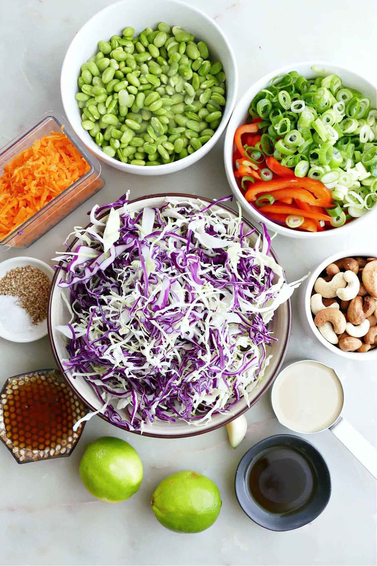 ingredients for salad