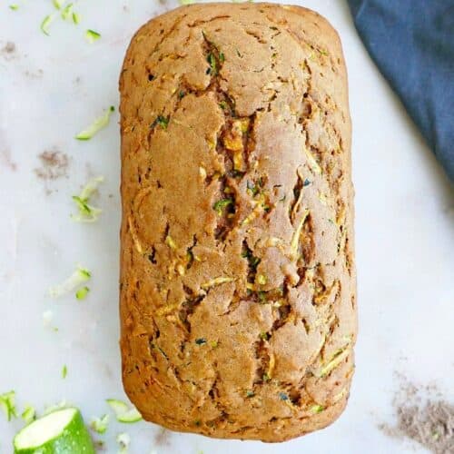 Healthy Olive Oil Zucchini Bread It's a Veg World After All®