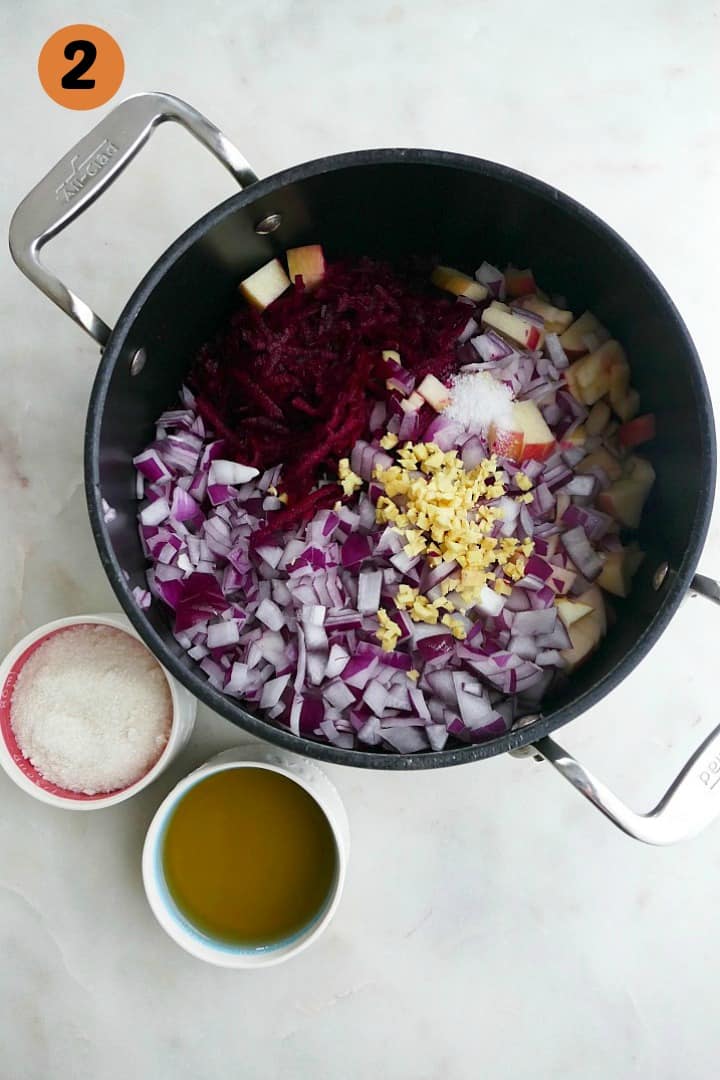 Homemade Beetroot Relish Recipe It's a Veg World After All®