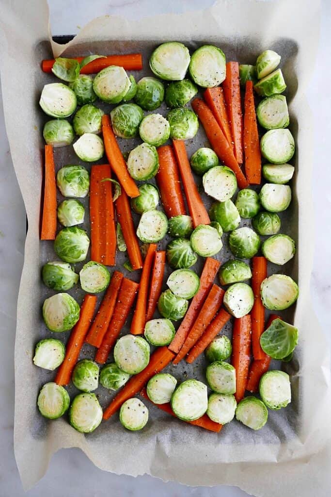 Quinoa with Vegetables and Maple Ginger Tahini - It's a Veg World After