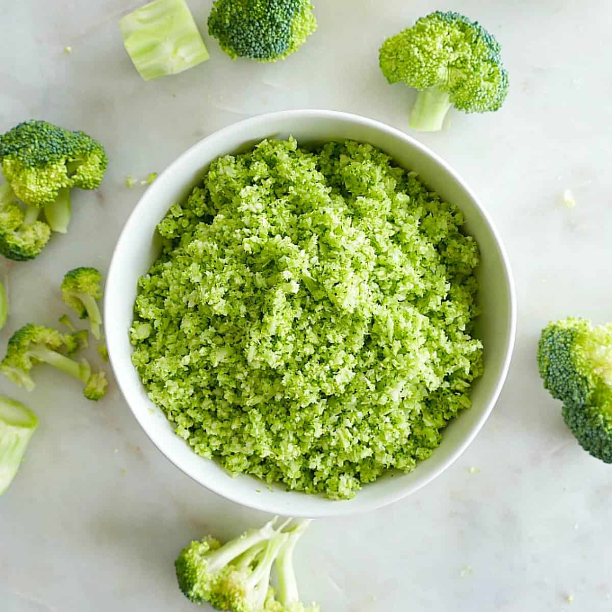 How To Make Riced Broccoli With Video It S A Veg World After All